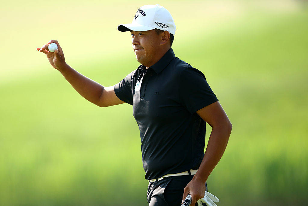 Kevin Yu in action at the Canadian Open